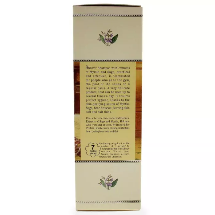 Шампунь-Средство для Душа для Спортсменов L'Erbolario Lodi Sport Shower Shampoo