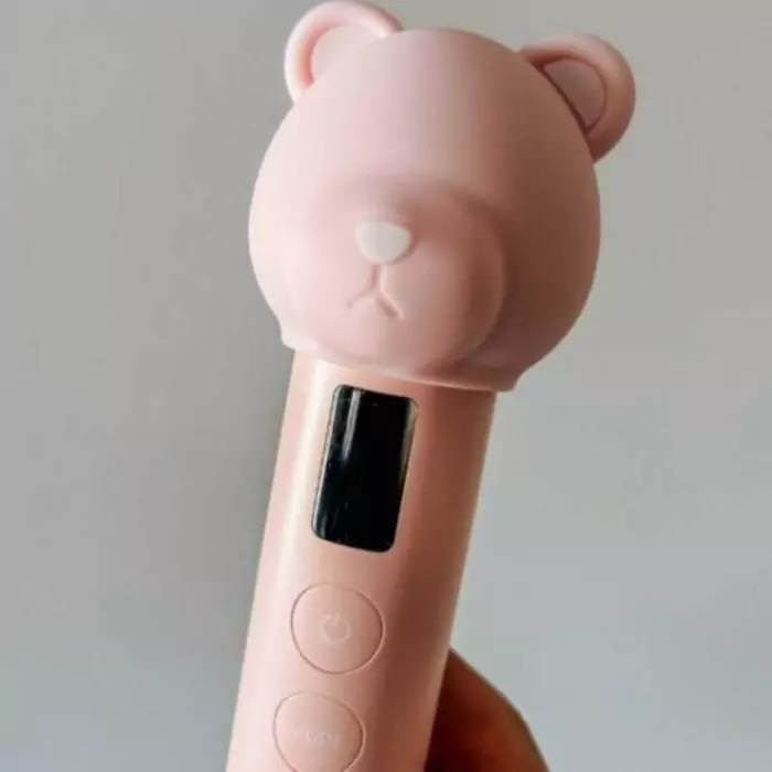Защитный Чехол для Бьюти-Устройства Розовый Медведь Medicube AGE-R Booster Pro Head Case Pink Bear