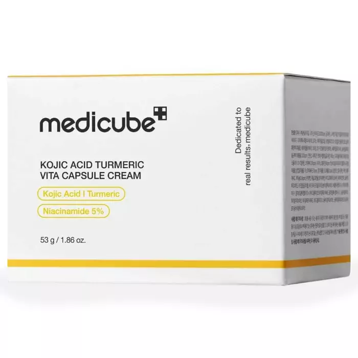 Осветляющий Капсульный Крем с Койевой Кислотой и Куркумой Medicube Kojic Acid Turmeric Vita Capsule Cream