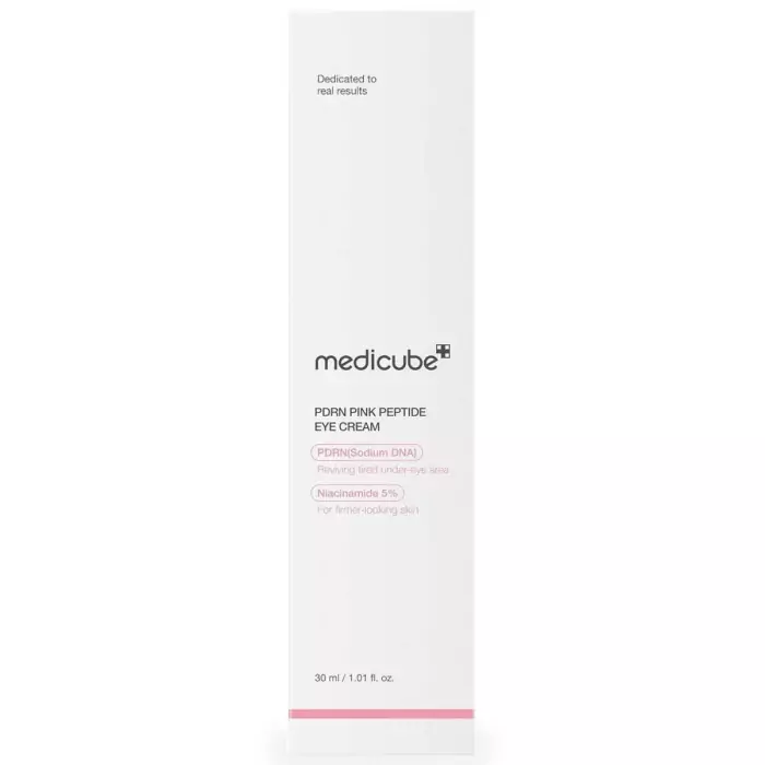 Крем для Кожи Вокруг Глаз с Полинуклеотидами и Пептидами Medicube PDRN Pink Peptide Eye Cream