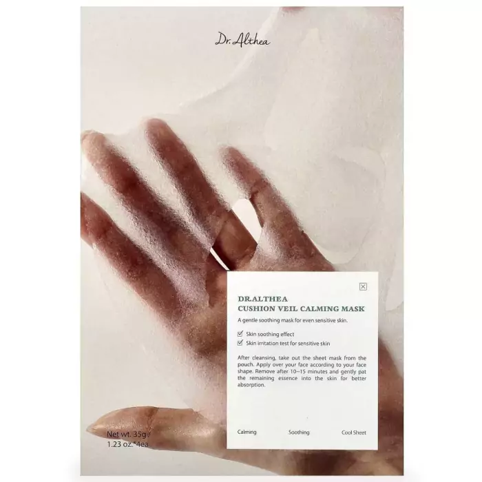 Успокаивающая Тканевая Маска с Центеллой Dr. Althea Cushion Veil Calming Mask