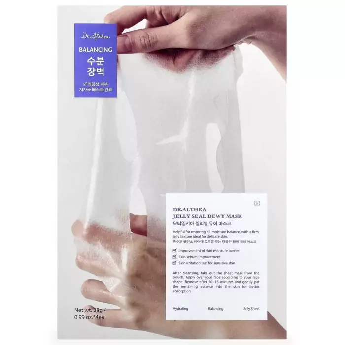 Восстанавливающая Тканевая Маска с Гиалуроновой Кислотой Dr. Althea Jelly Seal Repair Mask