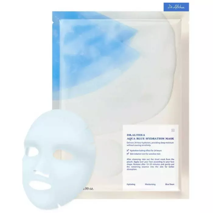 Увлажняющая Тканевая Маска с Азуленом Dr. Althea Aqua Blue Hydration Mask