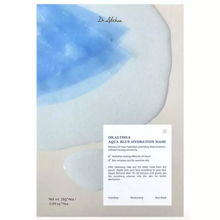 Увлажняющая Тканевая Маска с Азуленом Dr. Althea Aqua Blue Hydration Mask