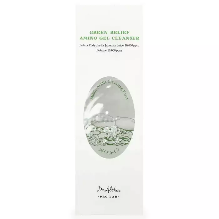 Успокаивающий Гель для Умывания с Амиокислотами Dr. Althea Green Relief Amino Gel Cleanser