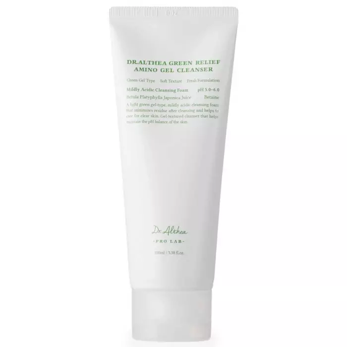 Успокаивающий Гель для Умывания с Амиокислотами Dr. Althea Green Relief Amino Gel Cleanser