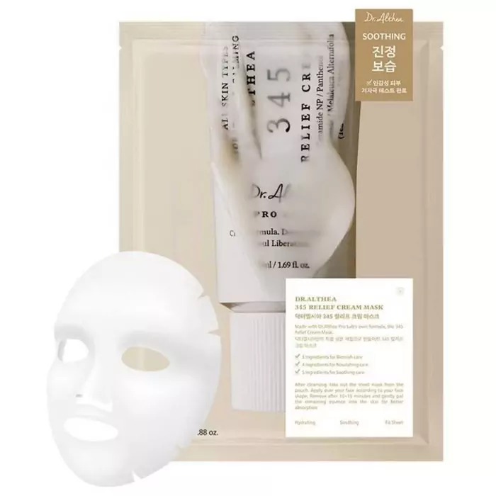 Восстанавливающая Тканевая Маска с Кремовой Эссенцией Dr. Althea 345 Relief Cream Mask