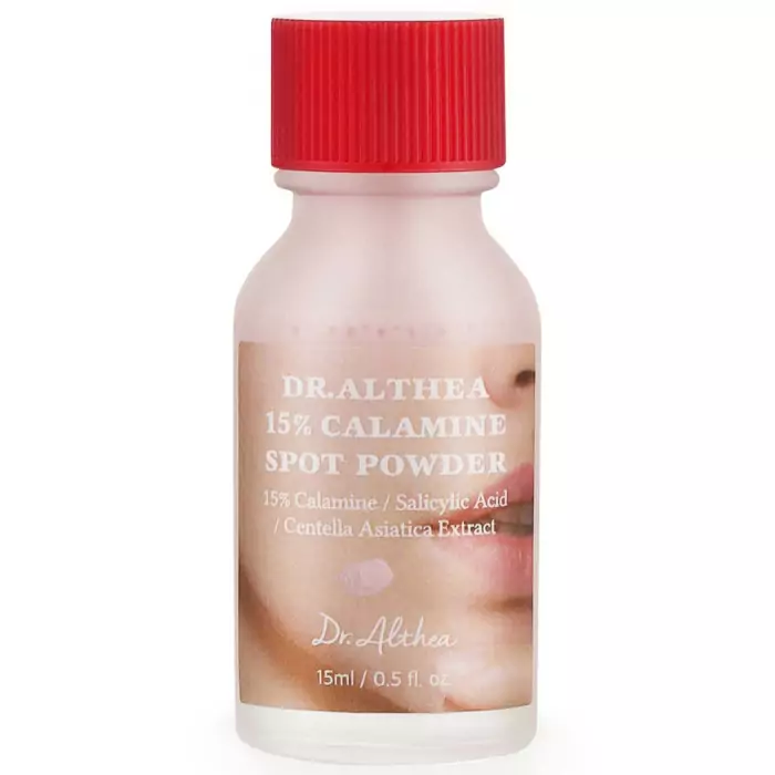 Точечное Средство Против Воспалений с Каламином и Кислотами Dr. Althea 15 % Calamine Spot Powder