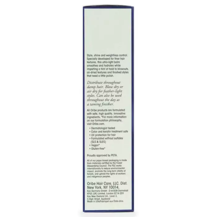 Невесомый Бальзам для Укладки Волос Oribe Featherbalm Weightless Styler