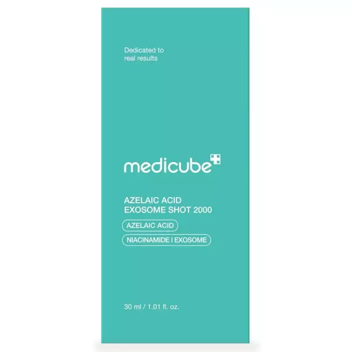 Сыворотка с Азелаиновой Кислотой, Экзосомами и Спикулами Medicube Azelaic Acid Exosome Shot 2000