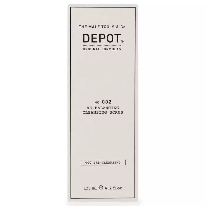 Скраб для Предварительного Очищения Кожи Головы DEPOT 000 Pre-Cleansing 002 Re-Balancing Cleansing Scrub