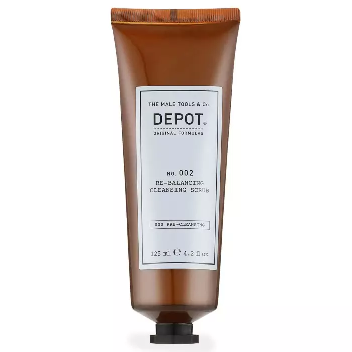 Скраб для Предварительного Очищения Кожи Головы DEPOT 000 Pre-Cleansing 002 Re-Balancing Cleansing Scrub