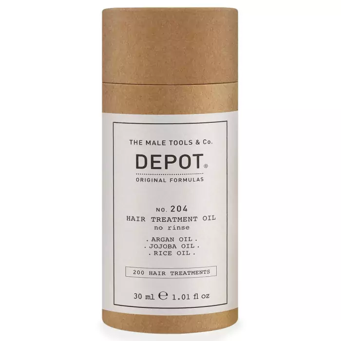 Несмываемое Масло для Волос DEPOT 200 Hair Treatments 204 Hair Treatment Oil