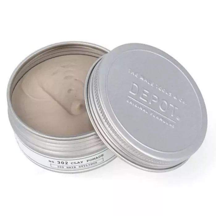 Моделирующая Глина для Волос DEPOT 300 Hair Stylings 302 Clay Pomade