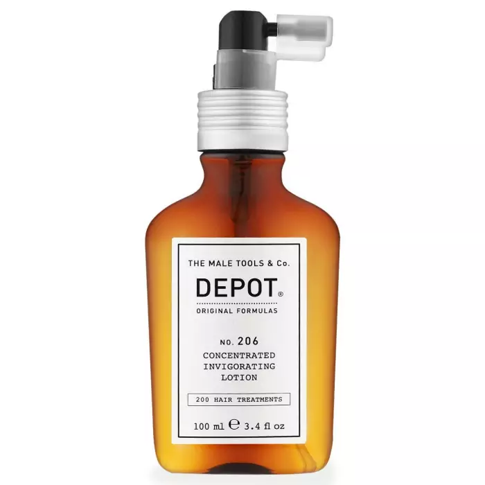Энергетический Лосьон для Поределых Волос DEPOT 200 Hair Treatments 206 Concentrated Invigorating Lotion