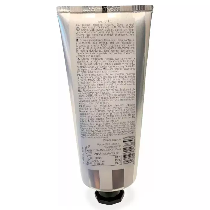 Моделирующий Крем для Гибкой Укладки Волос DEPOT 300 Hair Stylings 311 Fiber Cream