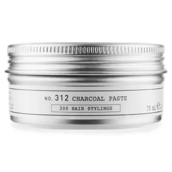Паста для Укладки Волос на Основе Древесного Угля DEPOT 300 Hair Stylings 312 Chorcoal Paste