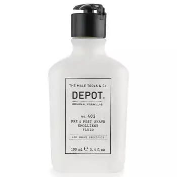 Смягчающая Жидкость до и После Бритья DEPOT 400 Shave Specifics 402 Pre & Post Shave Emollient Fluid