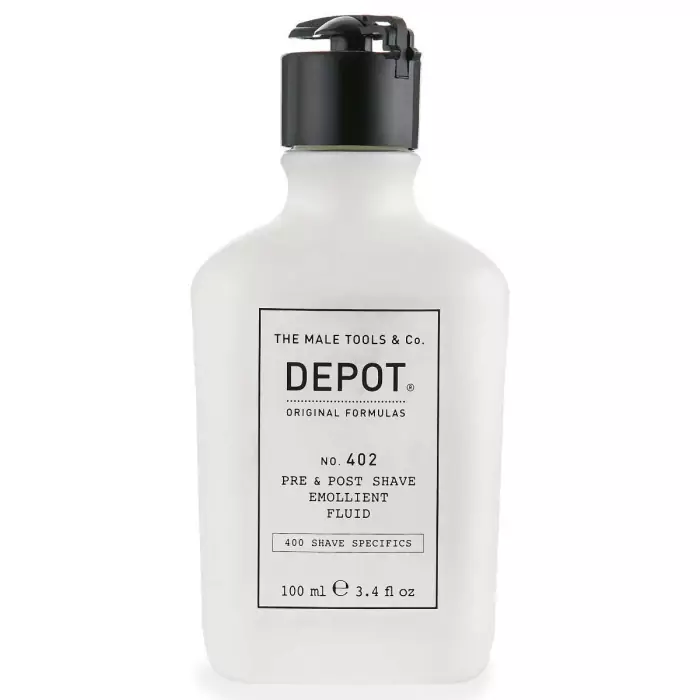 Смягчающая Жидкость до и После Бритья DEPOT 400 Shave Specifics 402 Pre & Post Shave Emollient Fluid