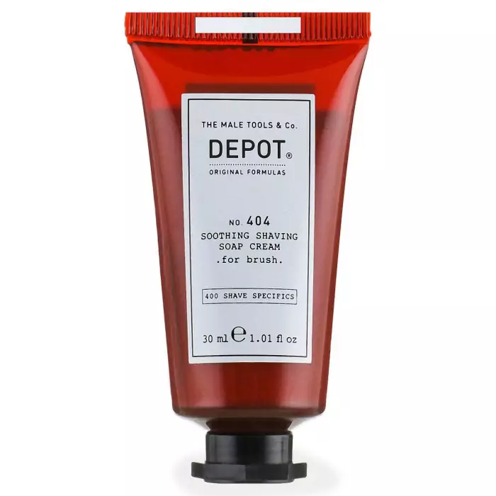 Успокаивающий Крем для Бритья DEPOT 400 Shave Specifics 404 Soothing Shaving Soap Cream