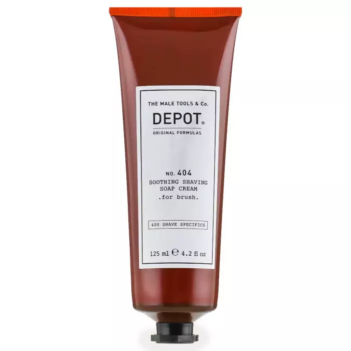 Успокаивающий Крем для Бритья DEPOT 400 Shave Specifics 404 Soothing Shaving Soap Cream