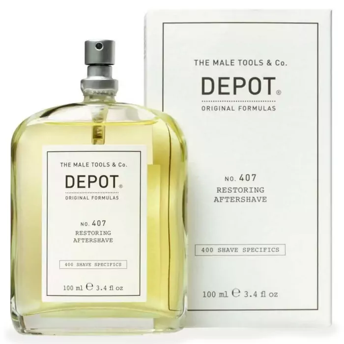 Восстанавливающий Лосьон После Бритья DEPOT 400 Shave Specifics 407 Restoring Aftershave