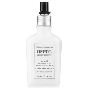 Увлажняющий Бальзам После Бритья «Свежий Черный Перец» DEPOT 400 Shave Specifics 408 Moisturizing After Shave Balm Fresh Black Pepper