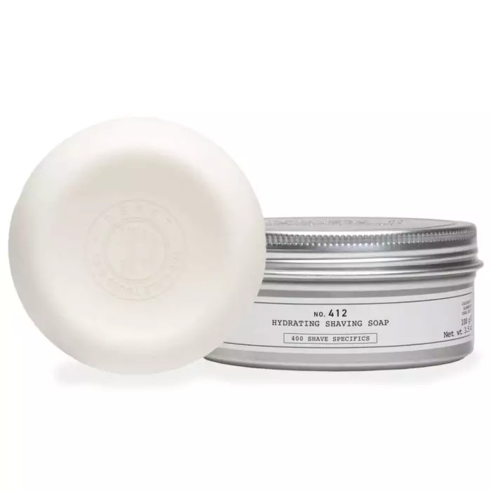 Твердое Мыло для Традиционного Бритья DEPOT 400 Shave Specifics 412 Hydrating Shaving Soap