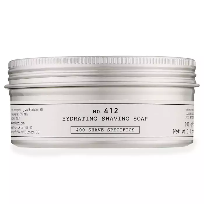 Твердое Мыло для Традиционного Бритья DEPOT 400 Shave Specifics 412 Hydrating Shaving Soap