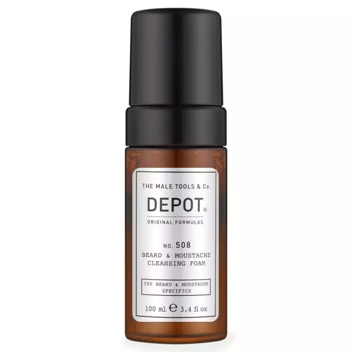 Пенка для Очищения Бороды и Усов DEPOT 500 Beard & Moustache Specifics 508 Cleansing Foam