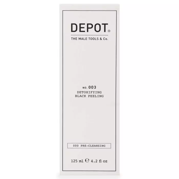 Пилинг с Древесным Углем для Кожи Головы DEPOT 000 Pre-Cleansing 003 Detoxifying Black Peeling