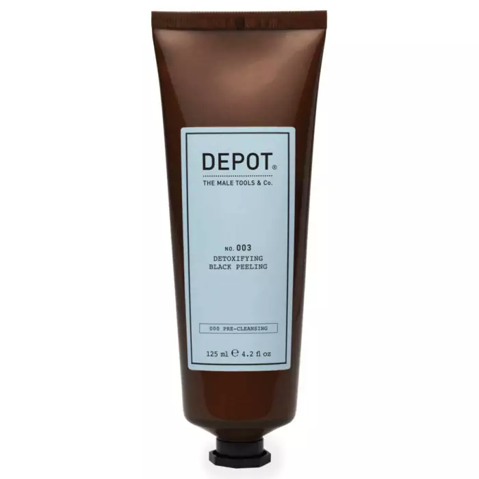 Пилинг с Древесным Углем для Кожи Головы DEPOT 000 Pre-Cleansing 003 Detoxifying Black Peeling