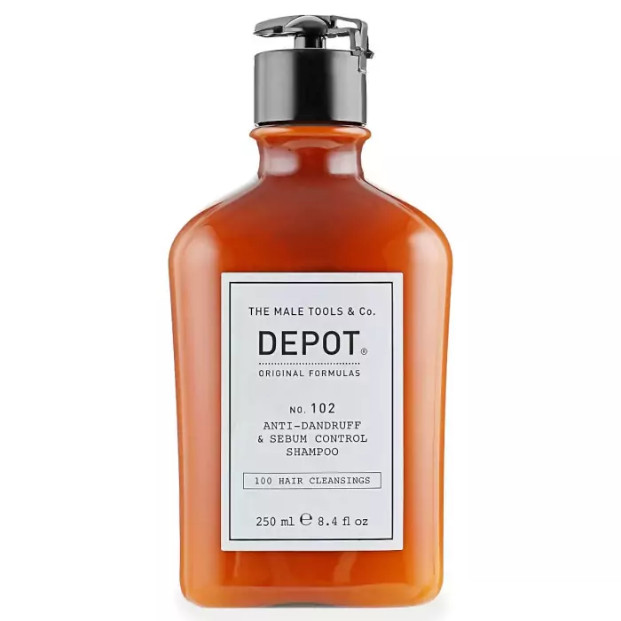 Шампунь для Контроля Жирности и от Перхоти DEPOT 100 Hair Cleansings 102 Anti-Dandruff & Sebum Control Shampoo