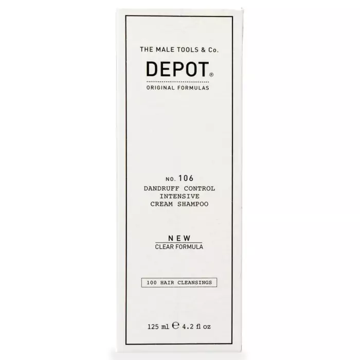 Интенсивный Крем-Шампунь для Контроля Появления Перхоти DEPOT 100 Hair Cleansings 106 Dandruff Control Intensive Cream Shampoo
