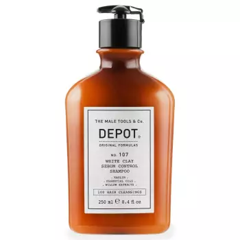 Шампунь для Контроля Выделения Жира на Коже Головы DEPOT 100 Hair Cleansings 107 White Clay Sebum Control Shampoo