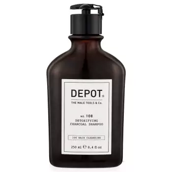 Шампунь для Глубокого Очищения с Древесным Углем DEPOT 100 Hair Cleansings 108 Detoxifying Charcoal Shampoo