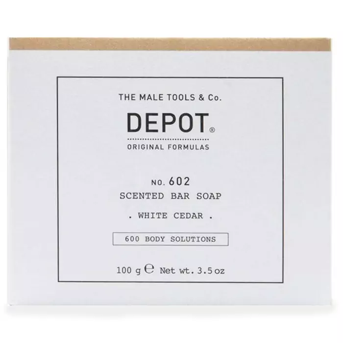 Мыло для Тела «Белый Кедр» DEPOT 600 Body Solutions 602 Scented Bar Soap White Cedar