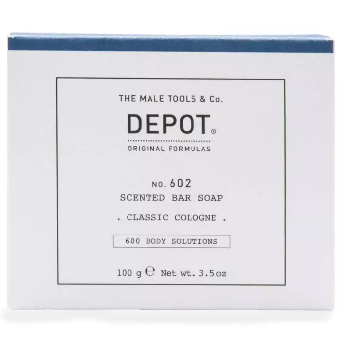 Мыло для Тела «Классический Одеколон» DEPOT 600 Body Solutions 602 Scented Bar Soap Classic Cologne