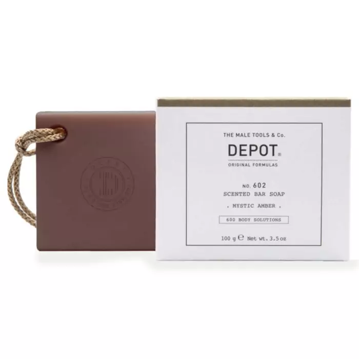Мыло для Тела «Мистический Янтарь» DEPOT 600 Body Solutions 602 Scented Bar Soap Mystic Amber