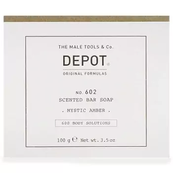 Мыло для Тела «Мистический Янтарь» DEPOT 600 Body Solutions 602 Scented Bar Soap Mystic Amber