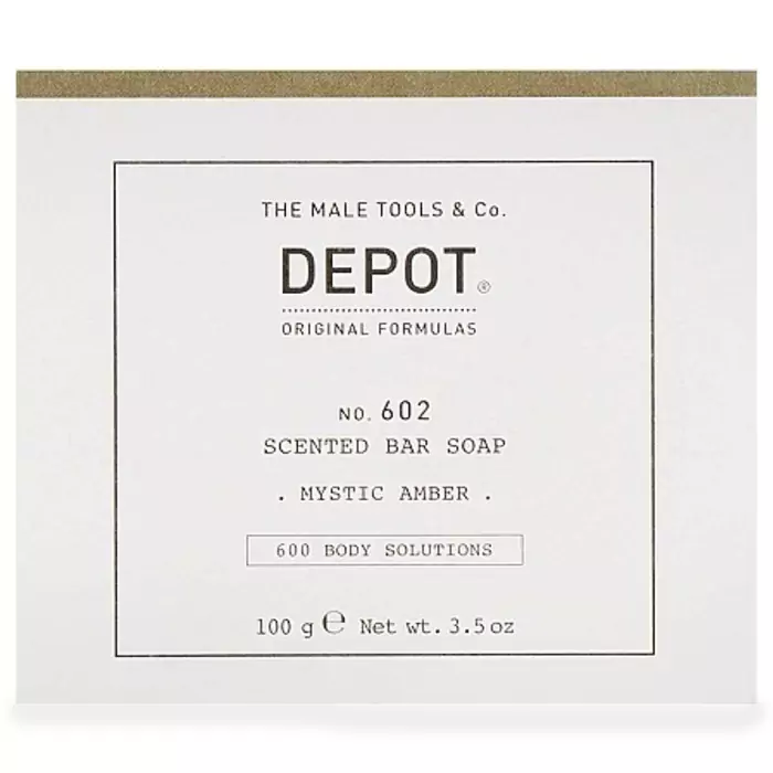 Мыло для Тела «Мистический Янтарь» DEPOT 600 Body Solutions 602 Scented Bar Soap Mystic Amber