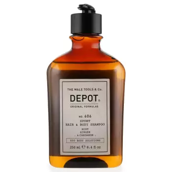 Освежающий Шампунь для Волос и Тела DEPOT 600 Body Solutions 606 Sport Hair & Body Shampoo