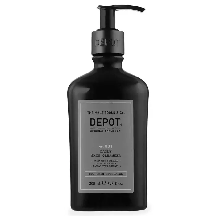 Очищающий Гель для Лица и Шеи для Ежедневного Применения DEPOT 800 Skin Specifics 801 Daily Skin Cleanser