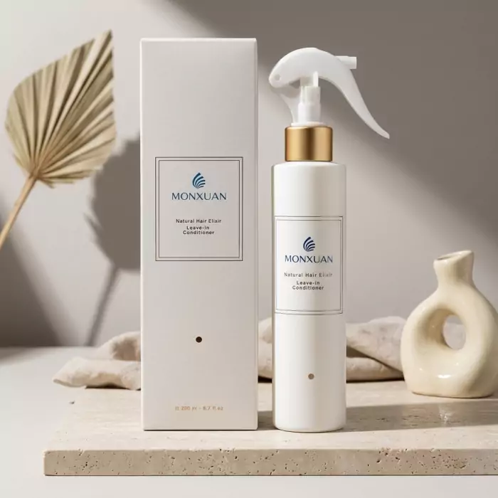 Термозащитный Эликсир для Поврежденных Волос MONXUAN Natural Hair Elixir Leave-in Conditioner