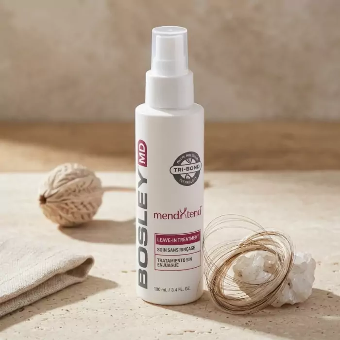 Укрепляющий Несмываемый Уход для Волос Bosley MD MendXtend Leave-In Treatment