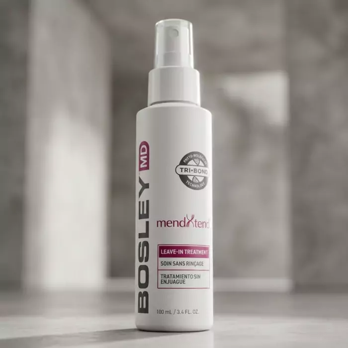Укрепляющий Несмываемый Уход для Волос Bosley MD MendXtend Leave-In Treatment