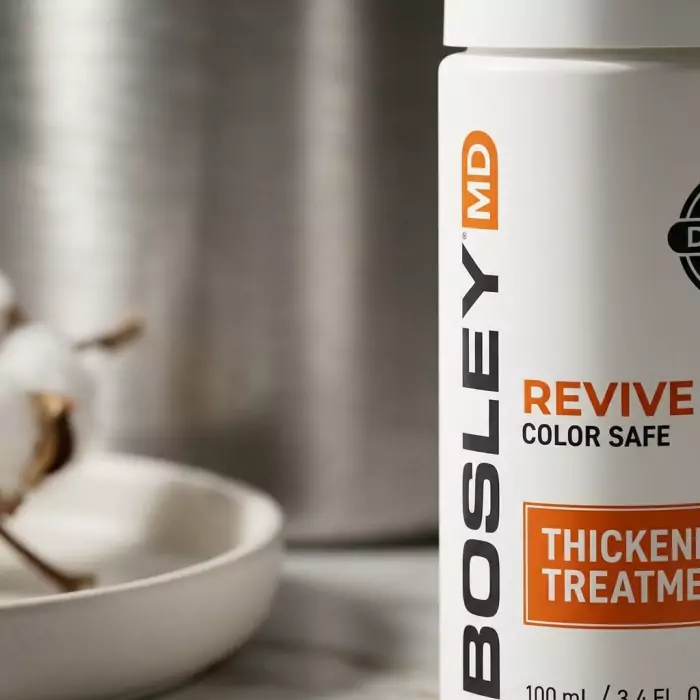 Уплотняющий Уход для Истонченных Окрашенных волос Bosley MD Bos Revive Color Safe Thickening Treatment