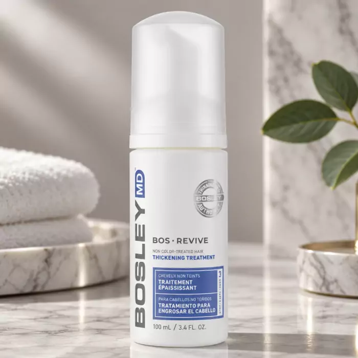 Уплотняющий Уход для Истонченных Невыкрашенных Волос Bosley MD Bos Revive Thickening Treatment
