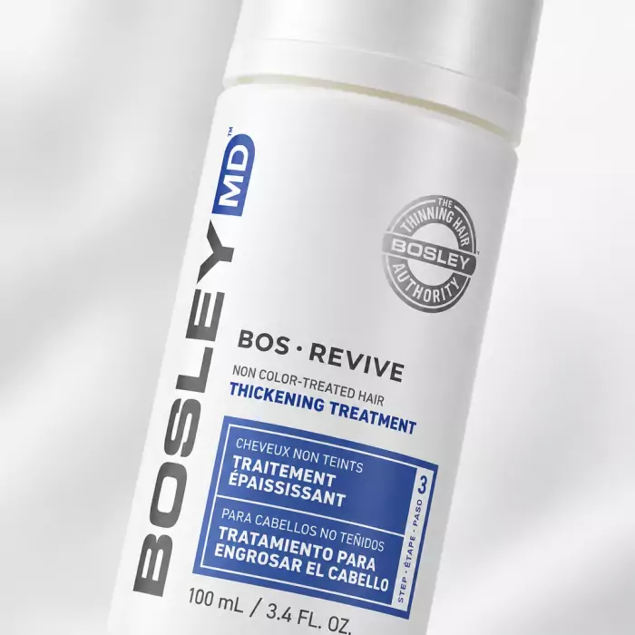 Уплотняющий Уход для Истонченных Невыкрашенных Волос Bosley MD Bos Revive Thickening Treatment