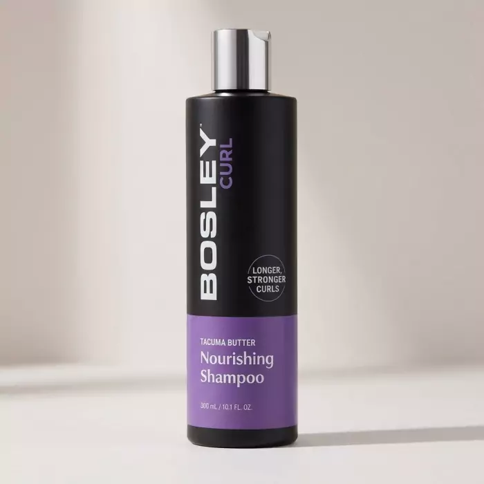 Питательный Шампунь Против Истончения и Выпадения Кудрявых Волос Bosley MD Curl Nourishing Shampoo